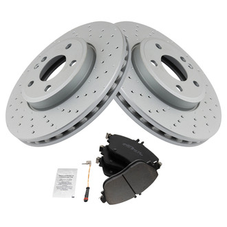 TRQ® - Disc Brake Kit with Ceramic Pads