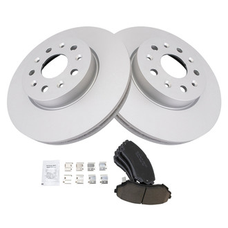 TRQ® - Front Disc Brake Kit with Ceramic Pads