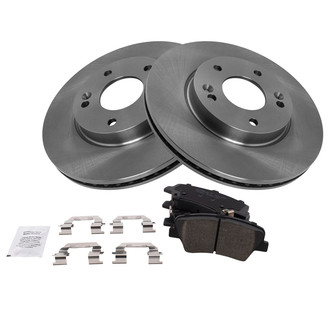 TRQ® - Front Disc Brake Kit with Ceramic Pads