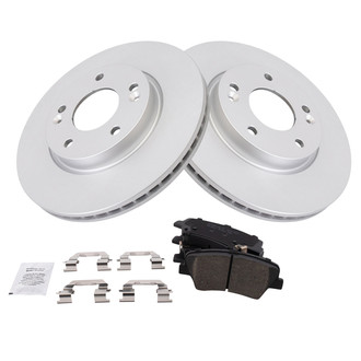 TRQ® - Front Disc Brake Kit with Ceramic Pads