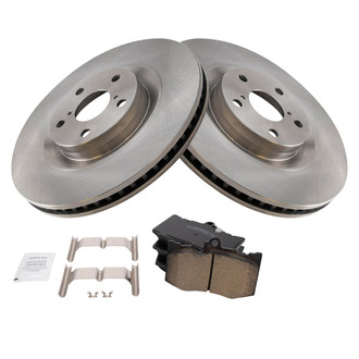 TRQ® - Front Disc Brake Kit with Ceramic Pads