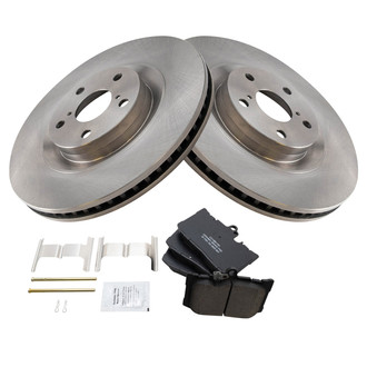 TRQ® - Front Disc Brake Kit with Ceramic Pads