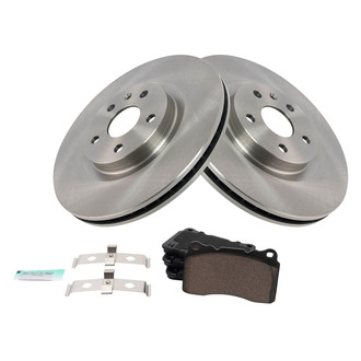 TRQ® - Front Disc Brake Kit with Ceramic Pads