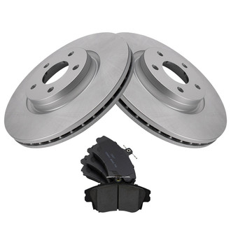 TRQ® - Front Disc Brake Kit with Ceramic Pads