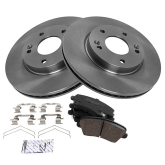 TRQ® - Front Disc Brake Kit with Ceramic Pads