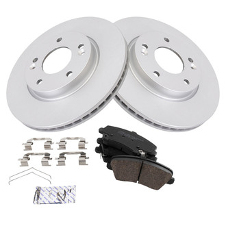 TRQ® - Front Disc Brake Kit with Ceramic Pads