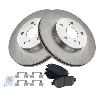 TRQ® - Front Disc Brake Kit with Ceramic Pads