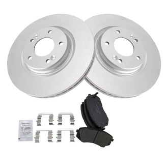 TRQ® - Front Disc Brake Kit with Ceramic Pads