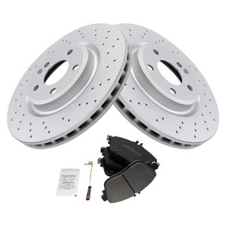 TRQ® - Front Disc Brake Kit with Ceramic Pads
