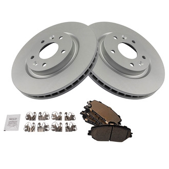 TRQ® - Front Disc Brake Kit with Ceramic Pads