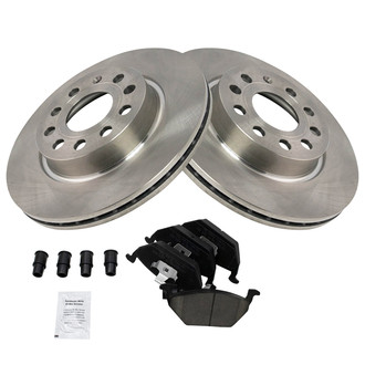 TRQ® - Front Disc Brake Kit with Ceramic Pads