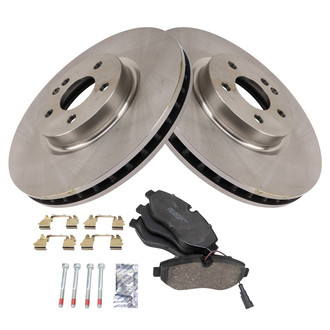 TRQ® - Front Disc Brake Kit with Ceramic Pads