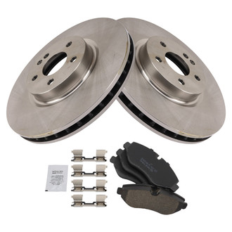 TRQ® - Front Disc Brake Kit with Ceramic Pads