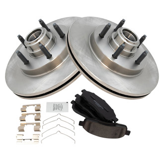 TRQ® - Front Disc Brake Kit with Ceramic Pads