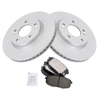 TRQ® - Front Disc Brake Kit with Ceramic Pads