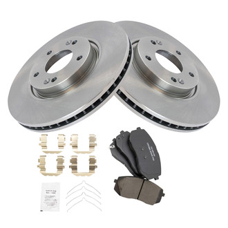 TRQ® - Front Disc Brake Kit with Ceramic Pads