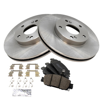 TRQ® - Front Disc Brake Kit with Ceramic Pads