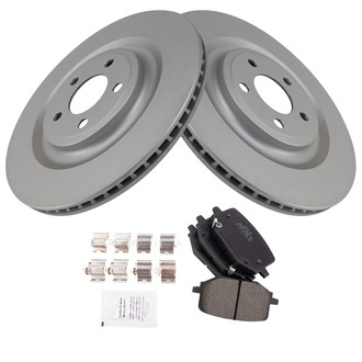 TRQ® - Rear Disc Brake Kit with Ceramic Pads