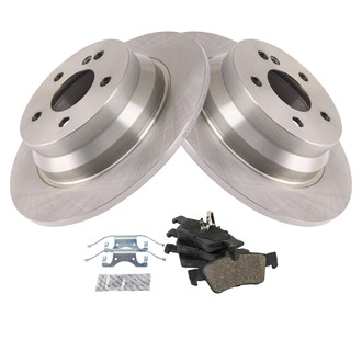 TRQ® - Rear Disc Brake Kit with Ceramic Pads