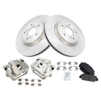 TRQ® - Disc Brake Kit with Ceramic Pads and Calipers