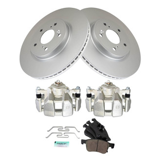TRQ® - Front Disc Brake Kit with Ceramic Pads and Calipers