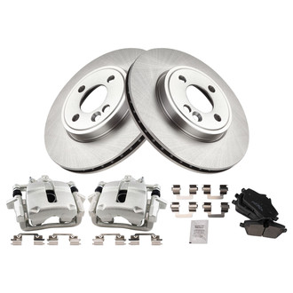 TRQ® - Disc Brake Kit with Ceramic Pads and Calipers