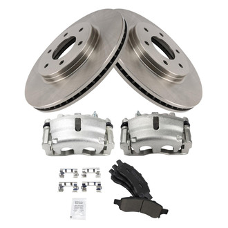 TRQ® - Disc Brake Kit with Ceramic Pads and Calipers