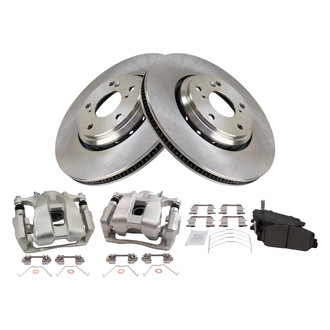 TRQ® - Disc Brake Kit with Ceramic Pads and Calipers