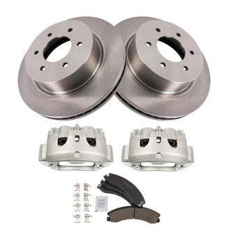 TRQ® - Disc Brake Kit with Ceramic Pads and Calipers