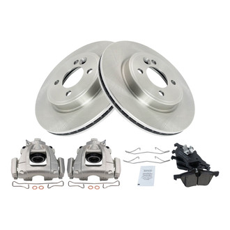 TRQ® - Front Disc Brake Kit with Ceramic Pads and Calipers