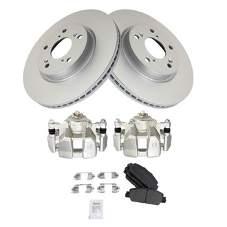 TRQ® - Disc Brake Kit with Ceramic Pads and Calipers