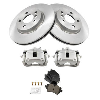 TRQ® - Front Disc Brake Kit with Ceramic Pads and Calipers