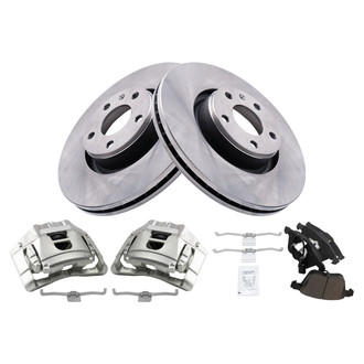 TRQ® - Disc Brake Kit with Ceramic Pads and Calipers