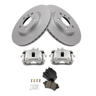 TRQ® - Front Disc Brake Kit with Ceramic Pads and Calipers