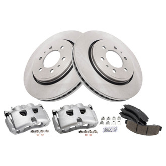 TRQ® - Disc Brake Kit with Ceramic Pads and Calipers