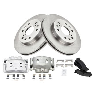 TRQ® - Front Disc Brake Kit with Ceramic Pads and Calipers