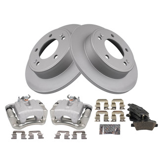 TRQ® - Disc Brake Kit with Ceramic Pads and Calipers