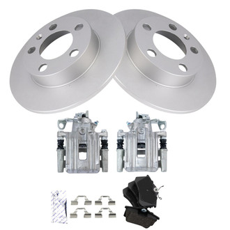 TRQ® - Rear Disc Brake Kit with Ceramic Pads and Calipers
