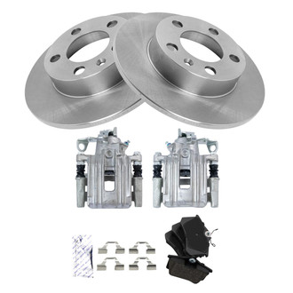 TRQ® - Rear Disc Brake Kit with Ceramic Pads and Calipers