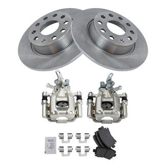 TRQ® - Rear Disc Brake Kit with Ceramic Pads and Calipers