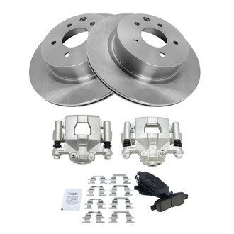 TRQ® - Disc Brake Kit with Ceramic Pads and Calipers