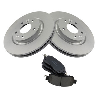 TRQ® - Front Disc Brake Kit with Ceramic Pads