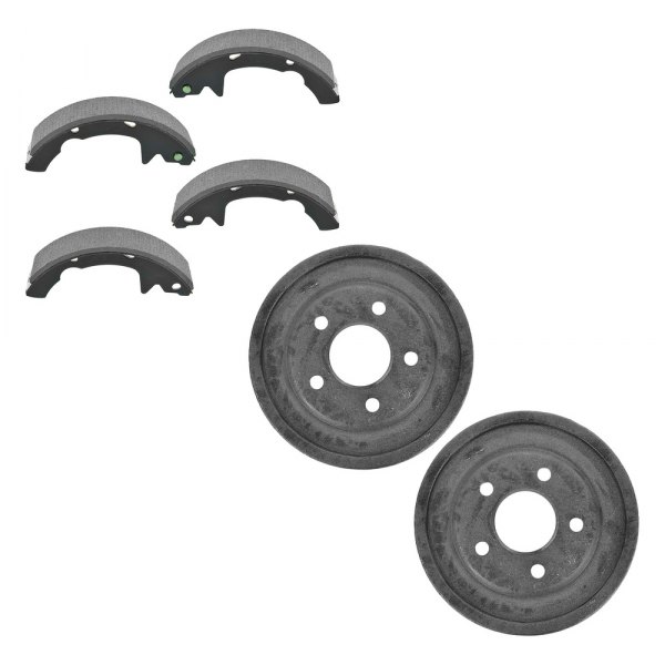 TRQ® - Rear Drum Brake Kit