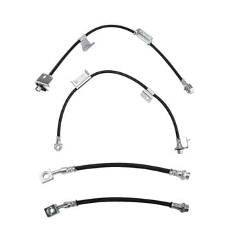 TRQ® - Front and Rear Brake Hydraulic Hose Kit