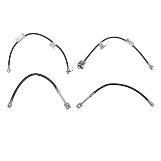 TRQ® - Front and Rear Brake Hydraulic Hose Kit