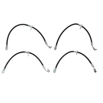 TRQ® - Front and Rear Brake Hydraulic Hose Kit