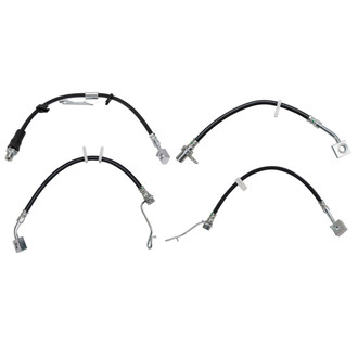 TRQ® - Front and Rear Brake Hydraulic Hose Kit
