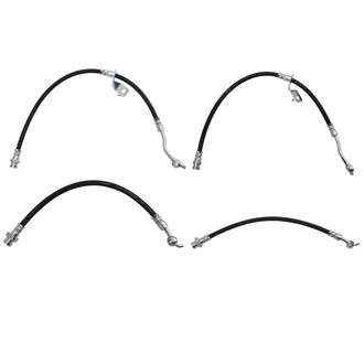 TRQ® - Front and Rear Brake Hydraulic Hose Kit