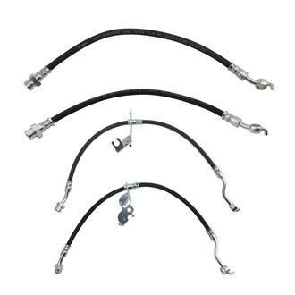 TRQ® - Front and Rear Brake Hydraulic Hose Kit