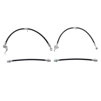 TRQ® - Front and Rear Brake Hydraulic Hose Kit